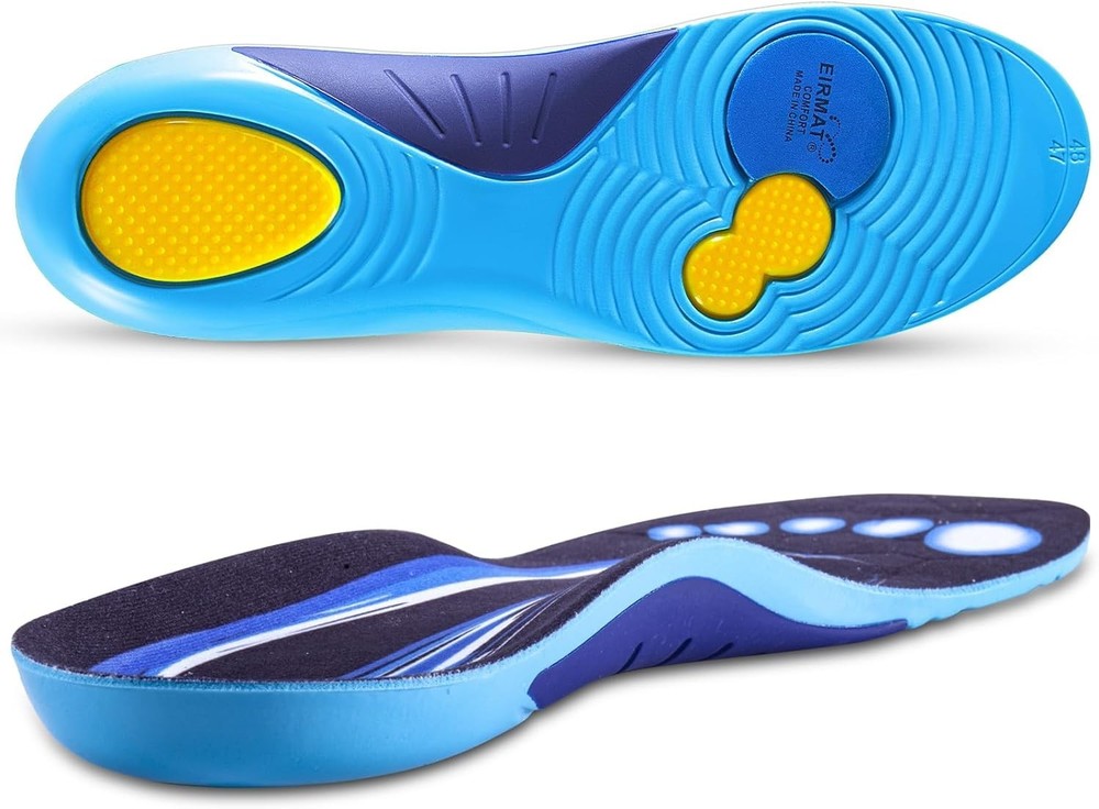 Dr Scholls Insoles Men WORK Massaging Gel Full Shoe Insole Sz 8-14 (1 pair) Bran