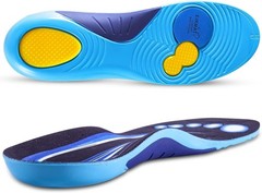 Dr Scholls Insoles Men WORK Massaging Gel Full Shoe Insole Sz 8-14 (1 pair) Bran