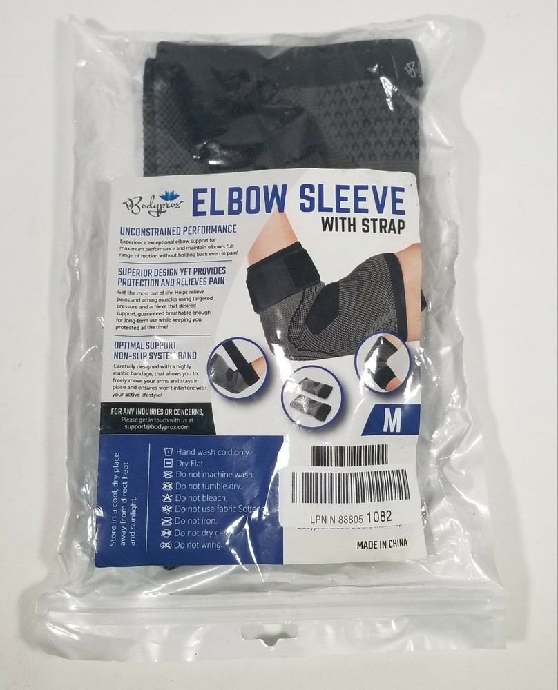 Bodyprox Elbow Sleeve With Strap. A pair.