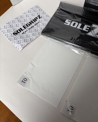 Portable Basketball & Volleyball Sticky Mat by Sola Traction Mat, Black/White