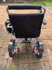 Silver / Black electric automatic wheelchair-Electra 7 HD