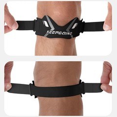 1Pc Adjustable Patella Knee Strap Pain Relief Support Brace for Sports Workout