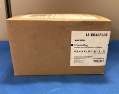 McKesson 16-EB40FLOZ Disposable Twist Close Emesis Bag 40 fl oz. – case of 100