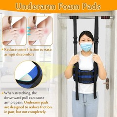 Mybow Back Stretcher, Lumbar Traction Device, Spine Decompression Belt for Pa…