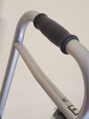 Drive Medical Deluxe 2 Button Folding Walker Model #10210-4ASM with 5″ Wheels