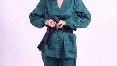 Gait Belt With Foam Handles Grips Transfer Walking Belt Metal Buckle 2855