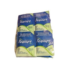 REASSURE – Personal Cleansing Washcloth Packets – 33 Individual Packs Bnbs, Vaca