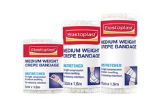 Elastoplast Medium Weight Crepe Bandage Unstretched 7.5cm x 1.6m