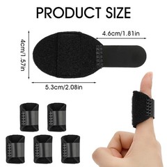 DIVINA VITAE 5PCS Trigger Finger Splints, Thumb Finger Brace for Trigger Finger