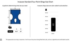 Invacare Standard Sling with Commode Opening for Patient Lifts, Polyester…