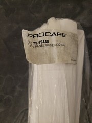 Procare 79-99440 Back Abdominal Rib Cage Support 12″ 4-panel binder 30″X45″