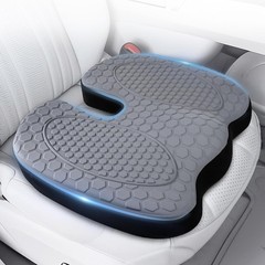 Non-Slip U-Shaped Memory Foam Seat Cushion for Office and Car – Ultimate Comfort