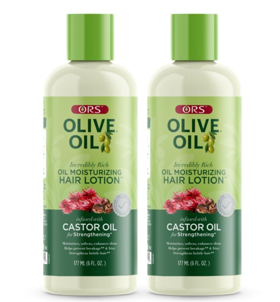 Ors Olive Oil Incredibly Rich Moisturizing Hair Lotion Castor Oil 6 Ounces Pack