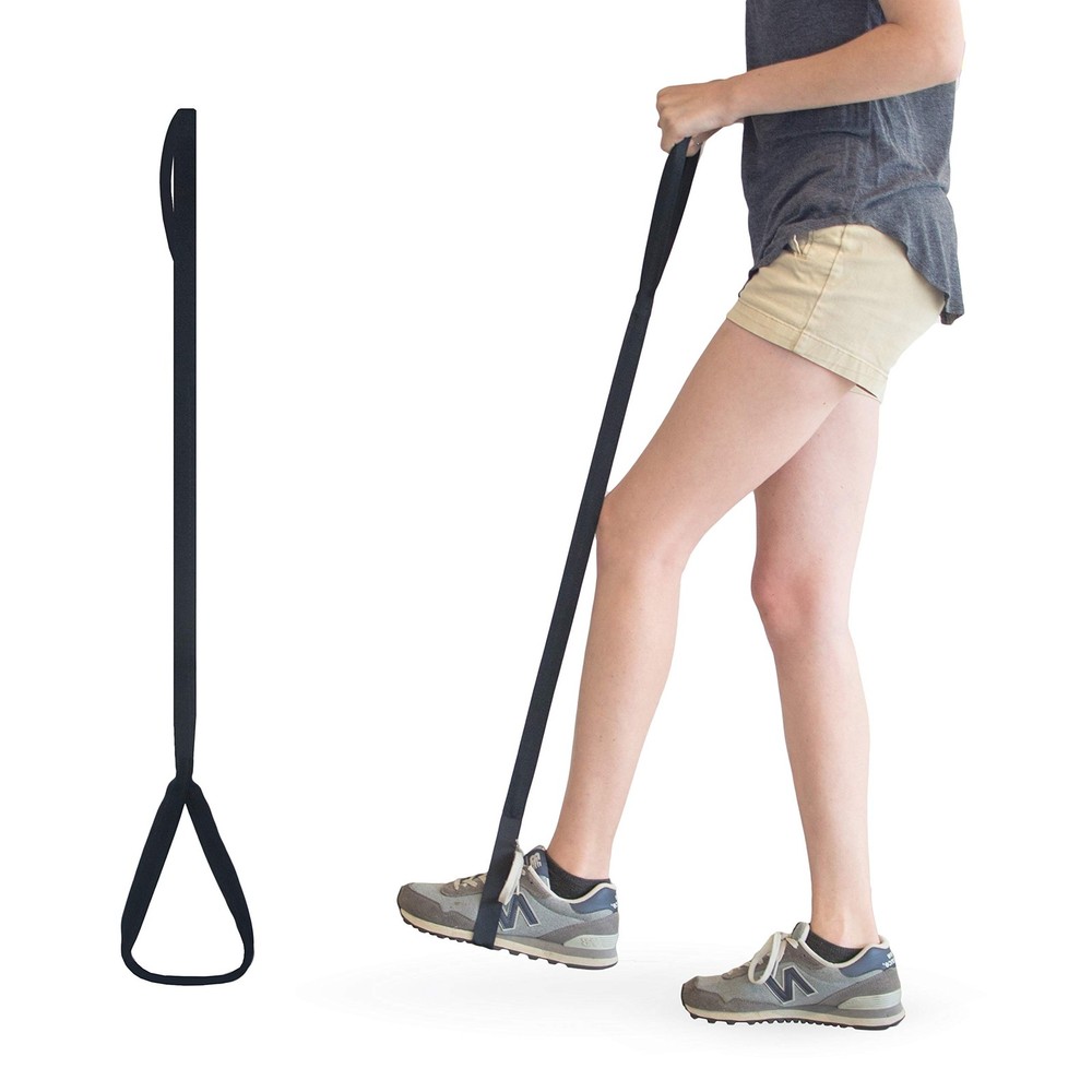 RMS Premium 42” Leg Lifter with Hand Strap & 42 Inch (Pack of 1), Dark Blue