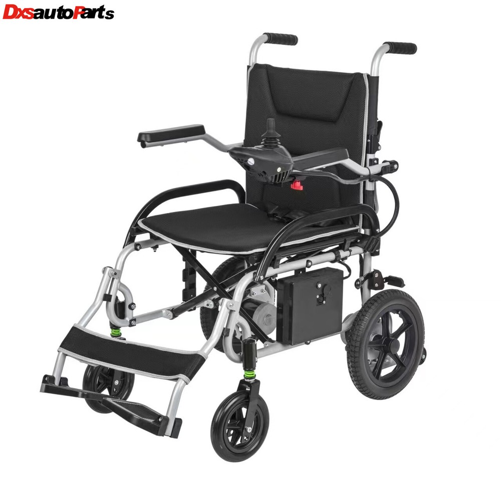 Lightweight 37.5 lbs Foldable Electric Wheelchairs Max 265lbs, 25 Miles Range
