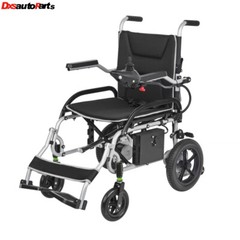 Lightweight 37.5 lbs Foldable Electric Wheelchairs Max 265lbs, 25 Miles Range