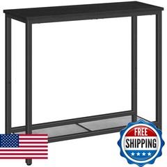 HOOBRO 29.5″ Narrow Console Table BB74XG01 – Black