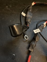 Used Pride Jazzy Elite 14/HD Black Quick Disconnect Battery Cable Set Of 2 Used