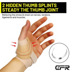 Thumb Brace CMC Joint Hand Protector Orthopedic Support | Wrist Immobilizer
