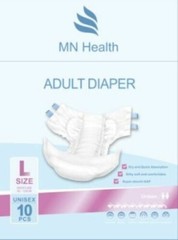 Adult Diapers for Men & Women Size Large 10/PK