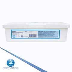 Dynarex Flushable Wipes Adult 9″x13″ Alcohol Free Safe for Sewers – 180 Count