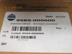 BRADLEY – 9569-000000 Wall Mounted Shower Seat