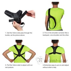 Body Wellness Posture Corrector (Adjustable to All Body Sizes) FREE SHIPPING USA