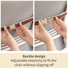 GKWW Desk Chair Cushion Office Cushions with 35.4*19.7in, Pink