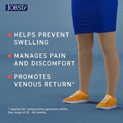 Relief Knee High Graduated Compression Socks, 30-40 mmHg – Comfortable Unisex…