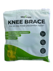 Wellnee Knee Brace For All Day Discomfort Relief One-Size-Fits-All NEW Package