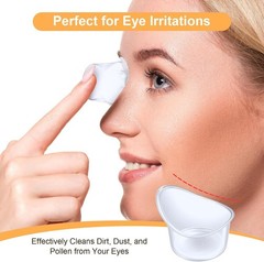20 Packs of 5 ml Disposable Eyes Washes Cups, Portable Plastic Measuring Cups…