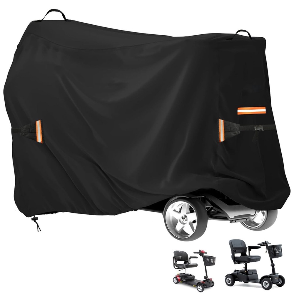 Upgraded Mobility Scooter Storage Cover 600D, Heavy Duty Oxford Fabric Electr…