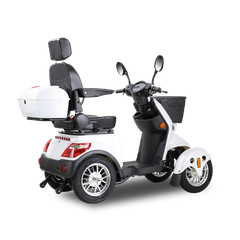 800W 4-Wheel Electric Mobility Travel Scooter for Adults&Seniors 60V 20Ah 15mph