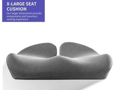 SupremeComfort X-Large Gel Infused High Density Foam Seat Cushion for Office …