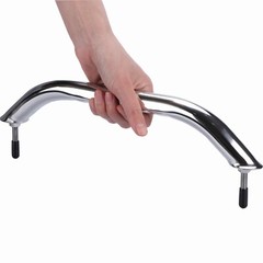 Stainless Steel 12″ Marine Grab Handle Handrail Knurling for Bath/Door/Truck RV