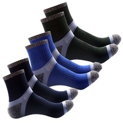 Mens Solid Sports Athletic Work Plain Crew Socks Women Cotton Ankle Casual Socks