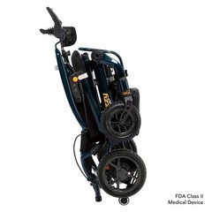 Jazzy Carbon 27 Folding Travel Power Chair Weighs Just 27.8 Pounds-Black Cherry