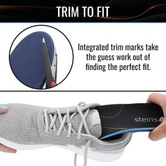Steins ComfortEase Foam Insoles for Plantar Fasciitis for Men and Women | Orthot