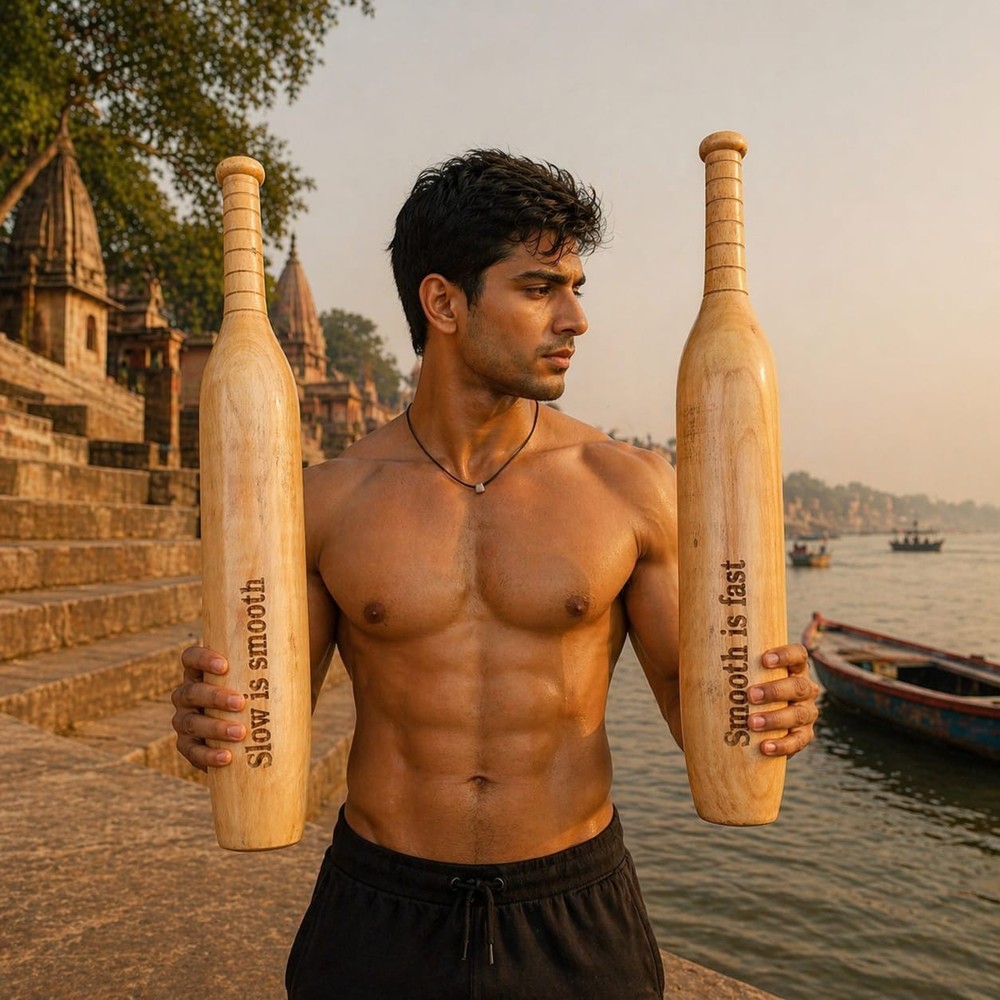 Wood Indian Meels | Perfect for Shoulder Mobility, Endurance & Functional