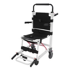 EMS Mobility Transport Chair w/6″ Wheels – No Assembly, 400lbs Aircraft Aluminum
