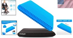 Extra Large Gel Seat Cushion – Cooling & Breathable for Ultimate Comfort