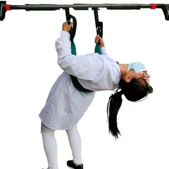 Latest Lumbar Vertebra Belt Sling Hanging Waist Tensioner Stretcher Spine Strap