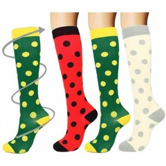 20-30 mmHG Compression Socks Stockings Knee High Womens Mens Medical S/M L/XL