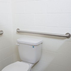 Commercial Grab Bar Stainless Steel Bath Bathroom Safety Handicap Hand Wall Rail