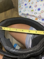Black Townsend Rebel ACL Left Brace, Size XL