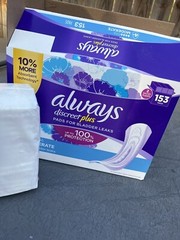 Always Discreet Plus 4+ Moderate Bladder Leaks 51 Pads – You Get A Pack Of 51