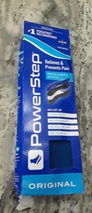 Powerstep Original Blue Full Length Insoles Men’s 3-3.5 Women’s 5-5.5 Box Damage