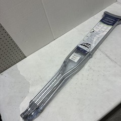 Adult Silver Standard Crutches 5’2”-5’10”