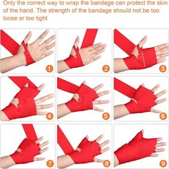 Wrist Band Brace Wrap Support Carpal Tunnel Bandage Sprain Arthritis Gym Sport
