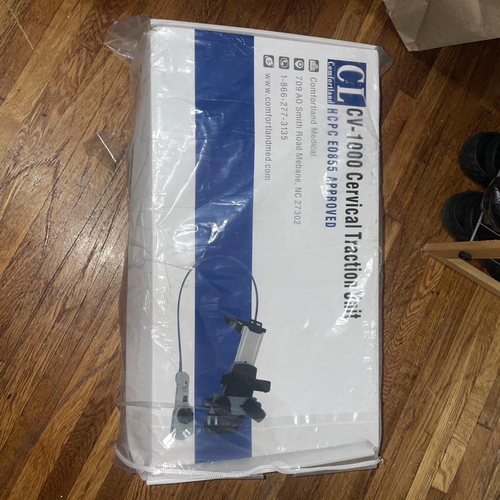 CL Comfortland CV-1000 Cervical Traction Unit Neck Pain Relief